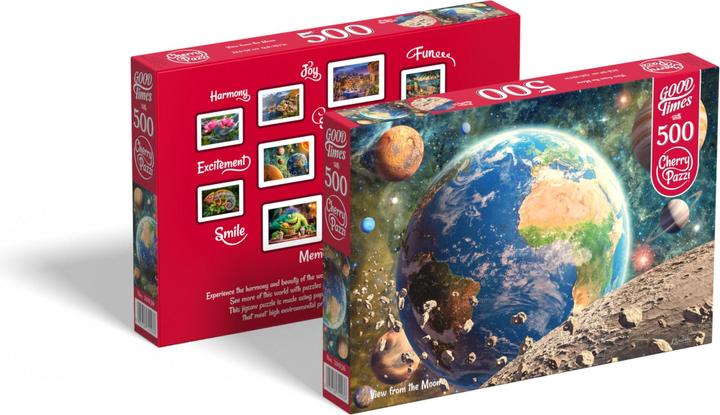 Actual product image Cherry Pazzi Puzzle 500 pieces - View from the Moon (500 pieces)