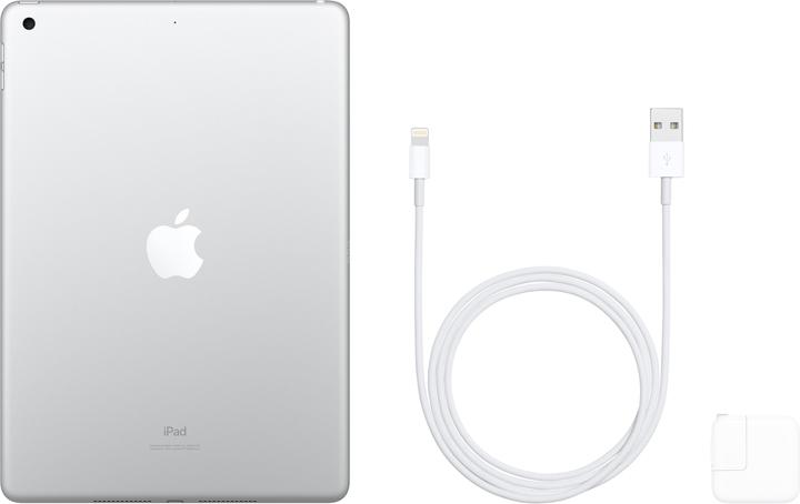 Produktbild Apple iPad (2019) (nur WLAN, 10.20", 32 GB, Silver)