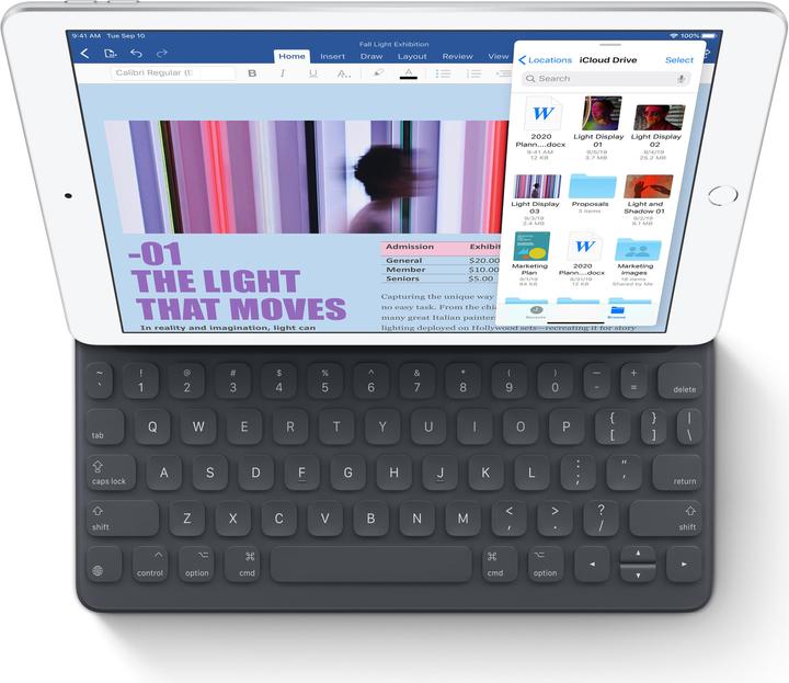 Produktbild Apple iPad (2019) (nur WLAN, 10.20", 32 GB, Silver)
