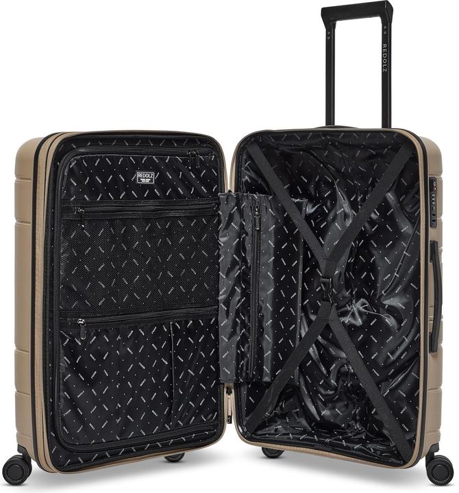 Actual product image Redolz Essentials 11 4 Rollen Trolley 66 cm mit Dehnfalte (80 l, L (90 - 115l))
