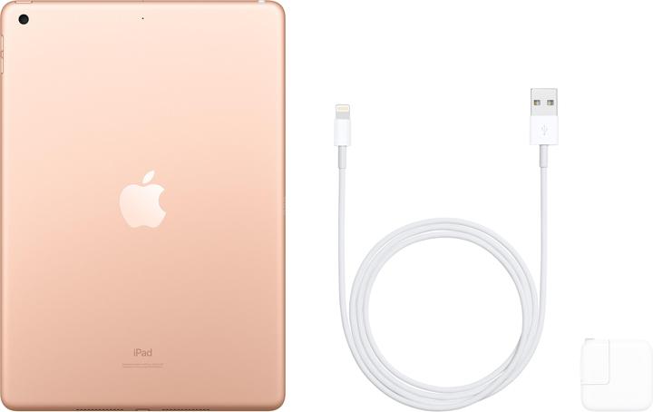 Actual product image Apple iPad (2019) (WLAN only, 10.20", 128 GB, Gold)