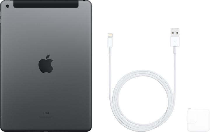 Produktbild Apple iPad (2019) (4G, 10.20", 128 GB, Space Gray)