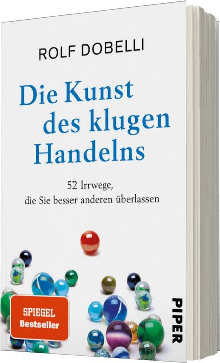 Actual product image Die Kunst des klugen Handelns (German, Rolf Dobelli, El Bocho, 2024)