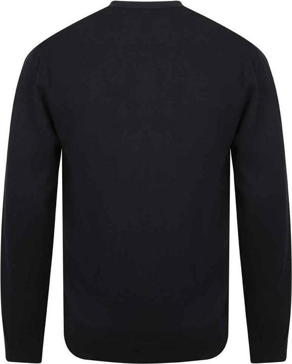 Actual product image Henbury Mens Cotton Acrylic V Neck Cardigan (3XL)
