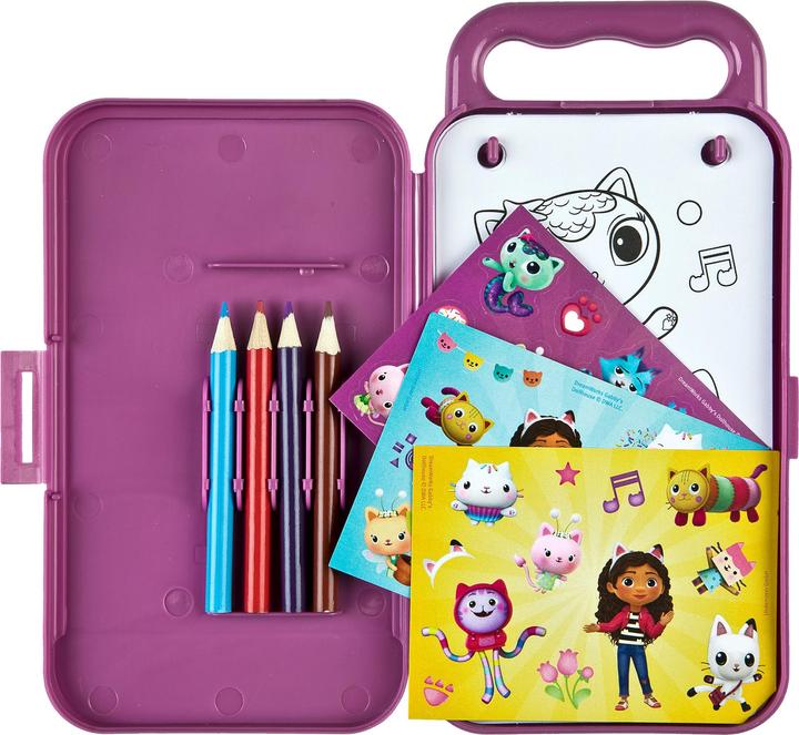 Actual product image Undercover Gabby's Dollhouse Colouring Set To Go