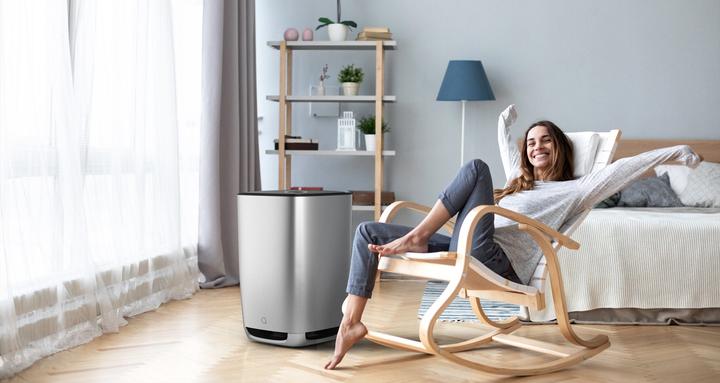 Actual product image aeris Air purifier aair 3-in-1 Pro Graphite (70 m²)