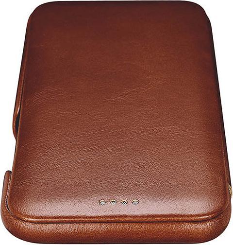Immagine prodotto iCarer Etui cuir avec rabat brun foncé (Apple iPhone 11)