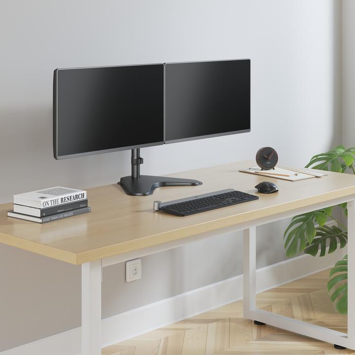Actual product image Manhattan Stand monitor arm for two monitors 33 813 (Table, 32")