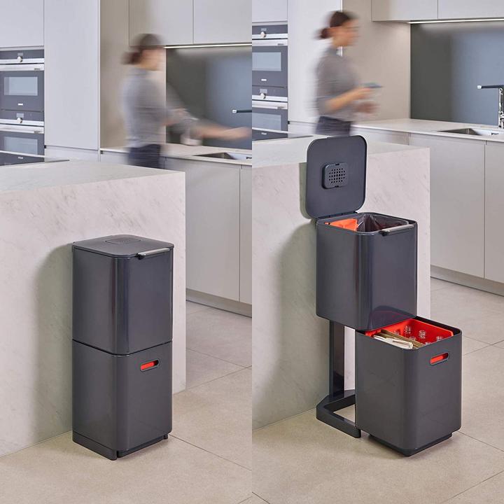Image du produit Joseph Joseph Système de tri des déchets TOTEM COMPACT graphit (40 l)