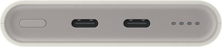 Actual product image Samsung Powerbank EB-P3400XUEGWW FastCharge 2x USB-C 25W 10000mAh - beige (10000 mAh, 25 W)