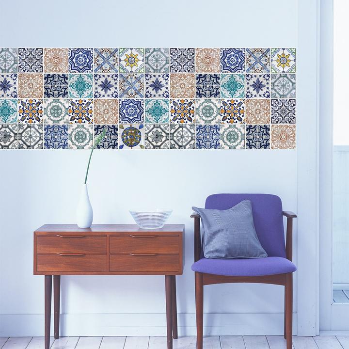 Image du produit Walplus Motifs de carreaux de mosaïque