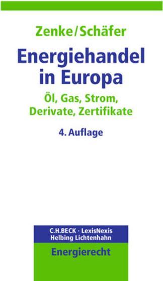 Produktbild Energiehandel in Europa (Deutsch, Ines Zenke, 2017)