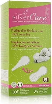 Silver Care Flexible 2 in 1 BIO panty liners - 30 pieces - Silvercare (30 x, Panty liners)