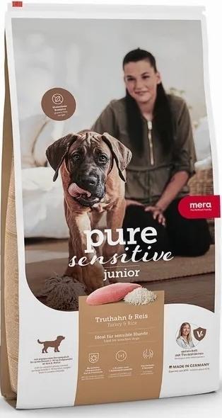 Actual product image Mera Dry dog food Pure Sensitive Junior Turkey & Rice 4 kg (Junior, 1 pcs., 4000 g)