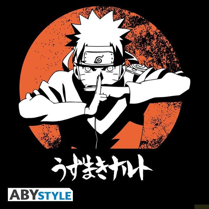 Image du produit ABYstyle NARUTO SHIPPUDEN - Tshirt Naruto man SS black - basic (XL)