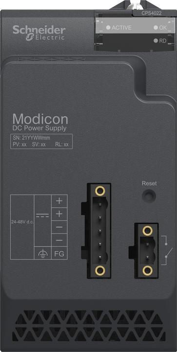Produktbild Schneider Electric M580S NETZTEIL 24/48VDC REDUNDANT BMXCPS4022S