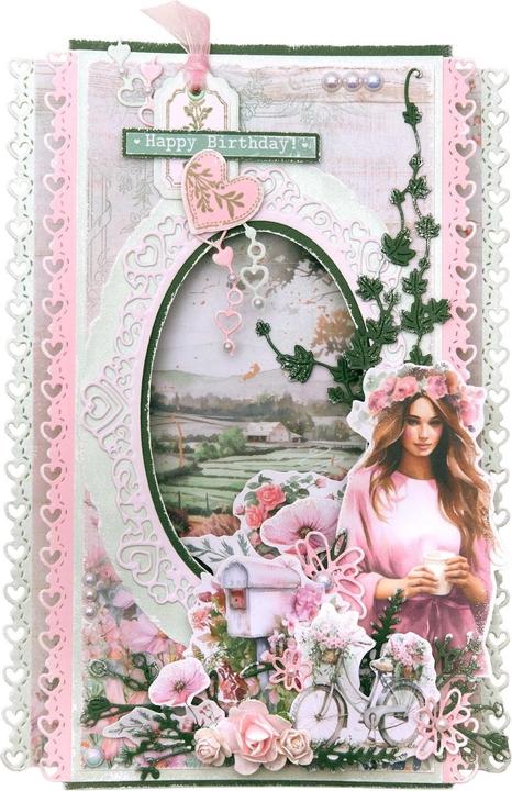 Produktbild art by marlene Stickers Postage Stamp & Quotes "Sending you Love" 9 Blatt