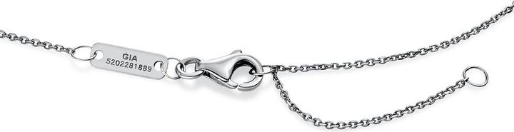 Actual product image Goldberg Diamant Vendome solitary necklace 750/1000 with GIA diamond certificate (White gold)