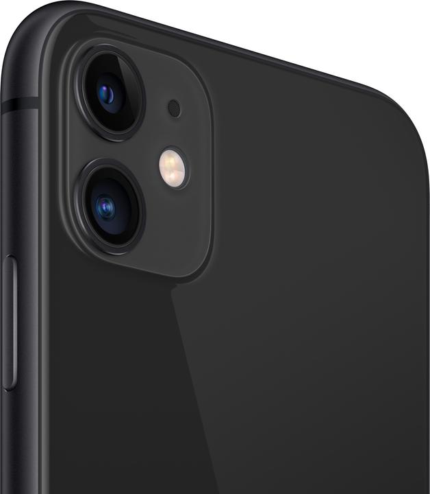 Productafbeelding Apple iPhone 11 (64 GB, Black, 6.10", SIM + eSIM, 12 Mpx, 4G)