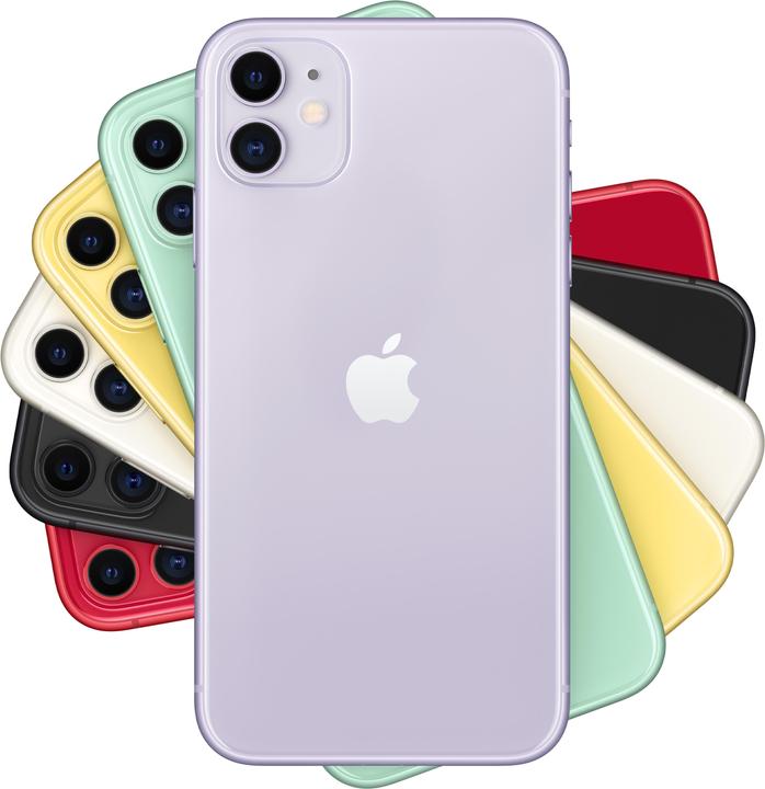 Apple iPhone 11 (128 GB, Purple, 6.10", SIM + eSIM, 12 Mpx, 4G)
