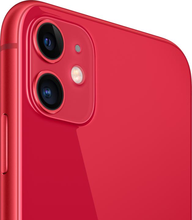 Produktbild Apple iPhone 11 (128 GB, (PRODUCT)​RED, 6.10", SIM + eSIM, 12 Mpx, 4G)