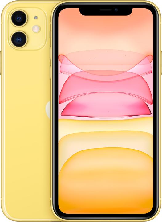 Immagine prodotto Apple iPhone 11 (256 GB, Giallo, 6.10", SIM + eSIM, 12 Mpx, 4G)