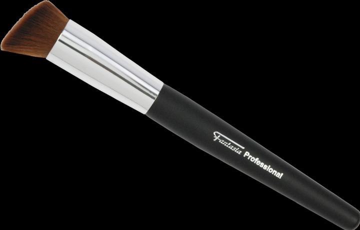 Immagine prodotto Pennello per trucco liquido piede di cervo, angolato, ghiera rotonda, capelli Toray, lunghezza 18 cm