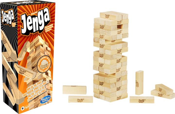 Produktbild Hasbro Gaming Jenga Classic (Deutsch, Französisch, Italienisch)