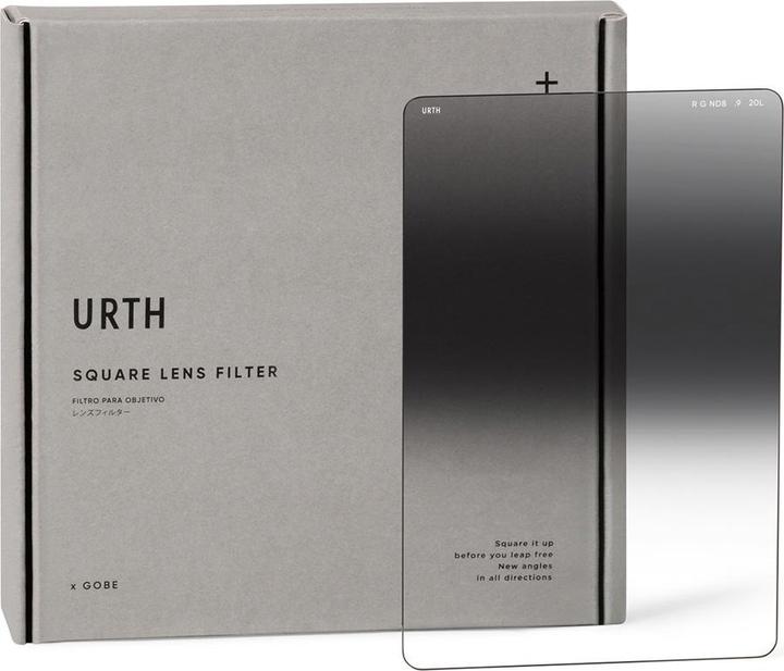 Image du produit Urth Filtre ND8 (3 arrêts) inversé gradué 100 x 150mm (Plus+) (Filtre gris neutre)