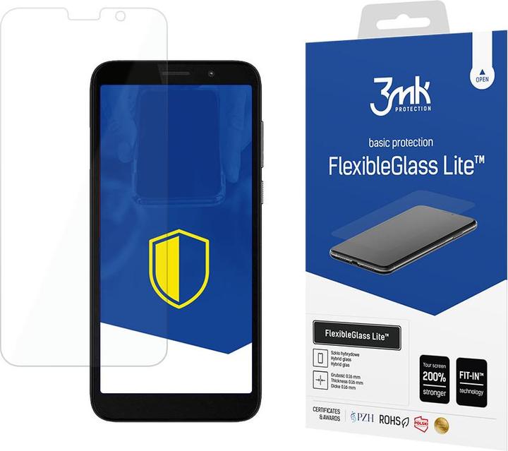 Produktbild 3MK FlexibleGlass Lite Moto E6 Play Szkło Hybrydowe Lite (1 Stück, Motorola Moto E6 Play)
