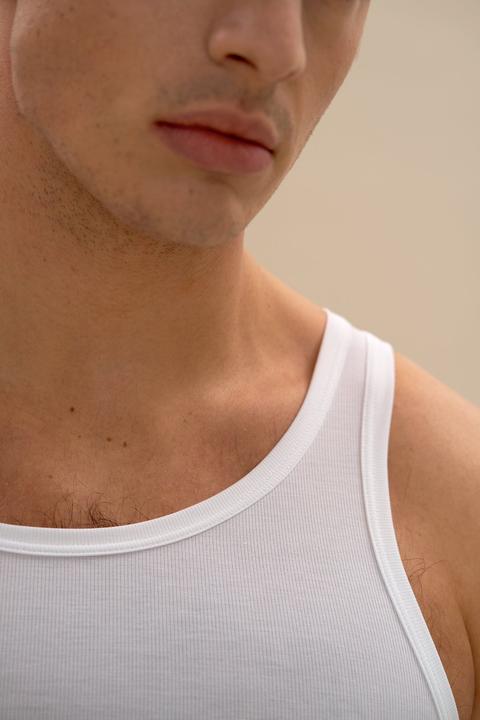 Immagine prodotto Moi Basics canotta da uomo bianca (L)
