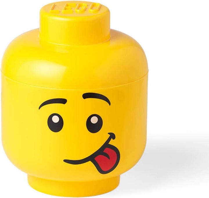 Produktbild Room Copenhagen Lego Storage Head Silly (Ø 24 x 27 cm, 8.50 l)