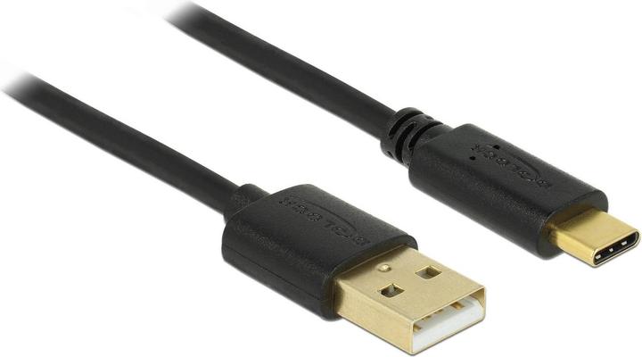 Productafbeelding Delock USB 2.0 Kabel A-C (3 m, USB 2.0)