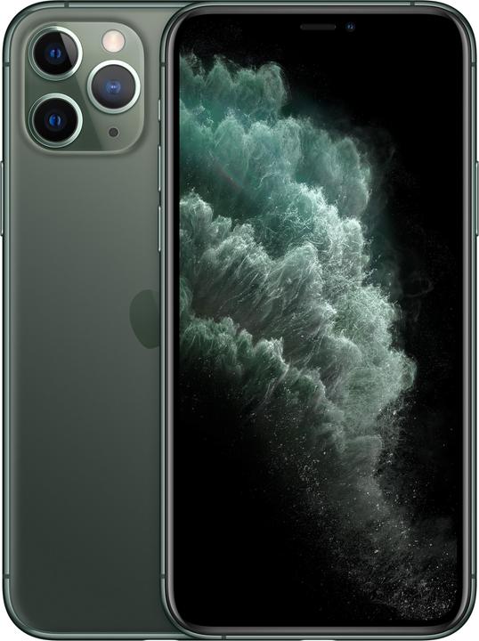 Apple iPhone 11 Pro (512 GB, Midnight Green, 5.80", SIM + eSIM, 12 Mpx, 4G)