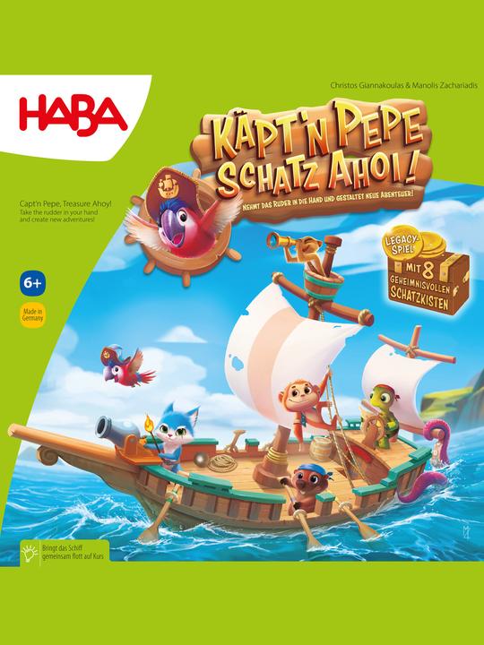Image du produit Haba Capitaine Pepe Schatz Ahoi (Allemand)