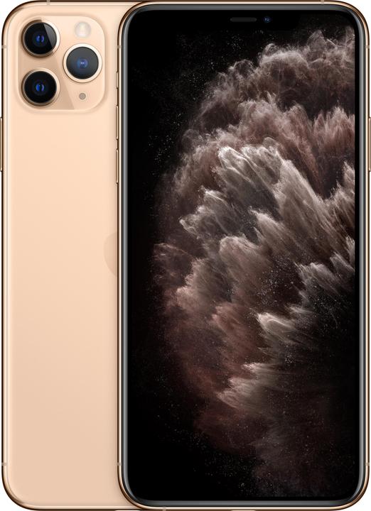 Apple iPhone 11 Pro Max (256 GB, Gold, 6.50", SIM + eSIM, 12 Mpx, 4G)