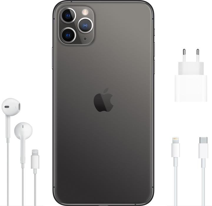 Actual product image Apple iPhone 11 Pro Max (256 GB, Space Grey, 6.50", SIM + eSIM, 12 Mpx, 4G)