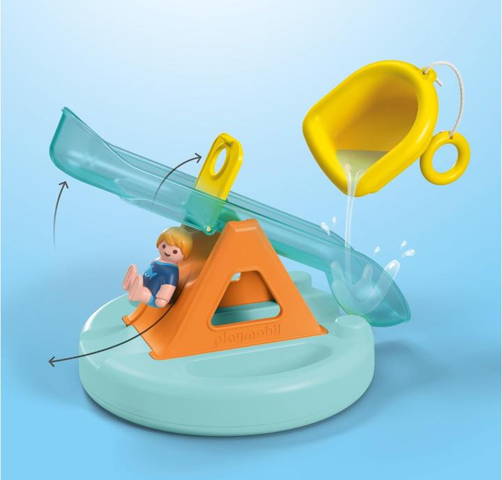 Image du produit Playmobil Badeinsel mit Wasserrutsche (71687, Playmobil Junior)