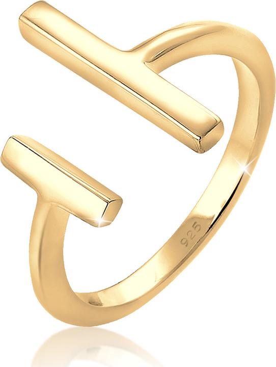 Actual product image Elli Stab Geo Look Verstellbar (54, 925 Silver)