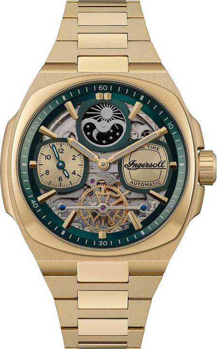 Actual product image Ingersoll 1892 Ingersoll I15803 Men's watch The Spirit Automatic 47mm 5ATM (Analogue wristwatch, 47 mm)
