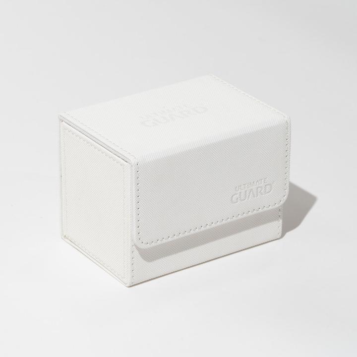Image du produit Ultimate Guard Boîte à cartes XenoSkin Sidewinder Monocolor 80+ Blanc