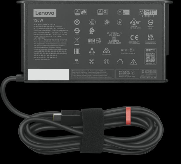 Actual product image Lenovo ThinkPad 135W AC Adapter USB-C - EU (135 W)