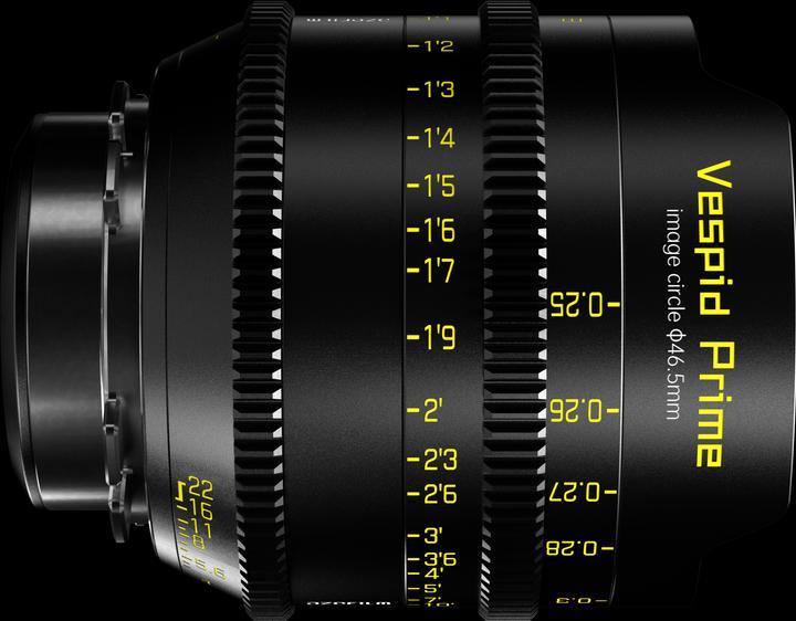 Actual product image Dzofilm Vespid Prime 16 T2.8 for PL/EF Mount (VV/FF) (C-mount, PL, full size)
