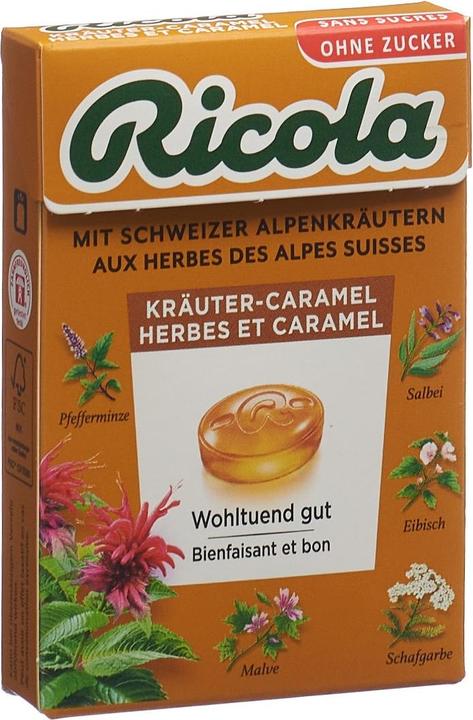 Immagine prodotto Ricola Caramello alle erbe senza zucchero con stevia (1 pz., 50 g)