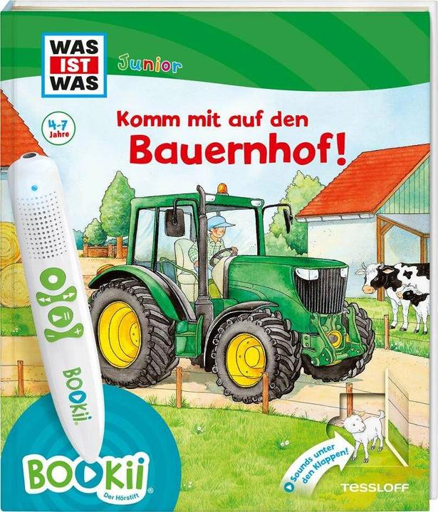 Produktbild Bookii WAS IST WAS Junior Komm mit auf den Bauernhof! (Deutsch, Martin Lickleder, Claudia Kaiser, Silke Voigt, 2018)