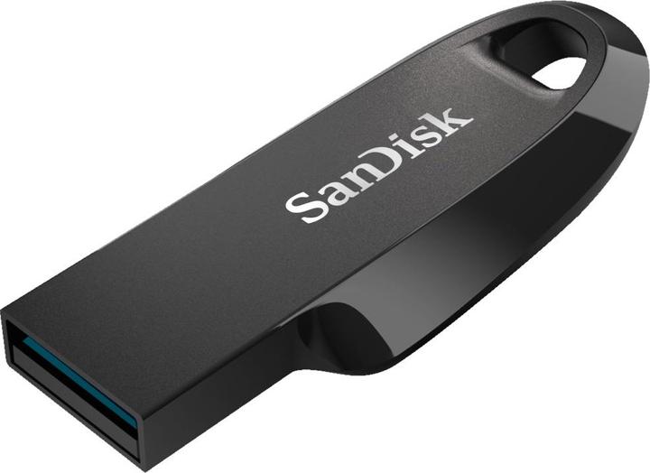 Image du produit SanDisk Lecteur flash Ultra Curve, 64 Go, USB 3.2 (64 Go, USB 3.0, USB-A)