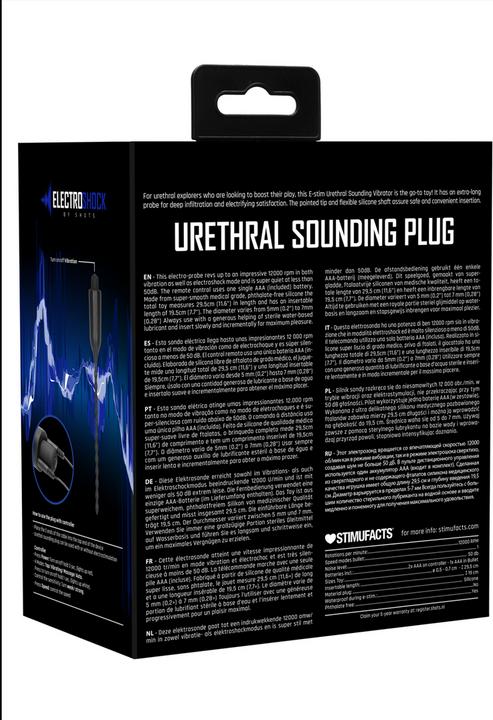 Immagine prodotto Shots Plug uretrale vibrante per stimolazione elettronica