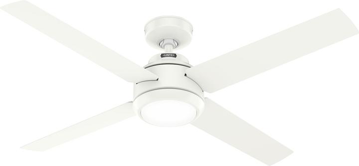 Actual product image Hunter Fans DC Deckenventilator Greta Weiss mit LED & Fernbedienung (45 dB)