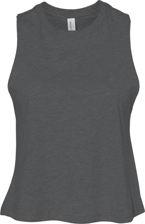 Actual product image Bella Canvas Bella Womens/Ladies Racer Back Cropped Sleeveless Tank Top (L)