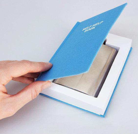 Actual product image Suck UK Flask In A Good Book (117 ml)